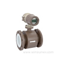 Electromagnetic flowmeter transmitter remote type converter